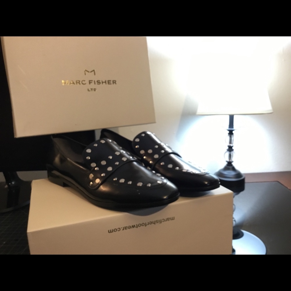 Marc Fisher Zimma Studded loafers